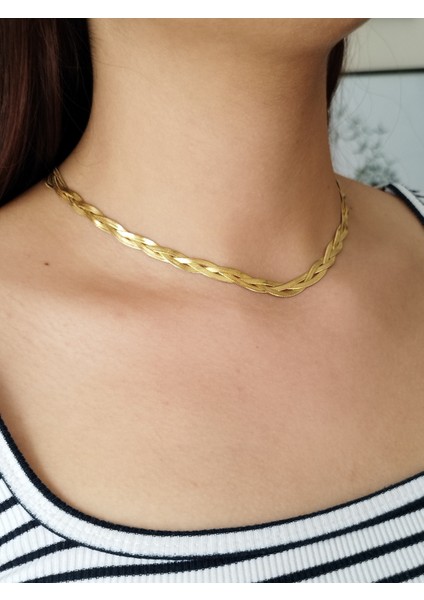 Ladybirdbujiteri Örme Italyan Gold Çelik Kolye modelleri