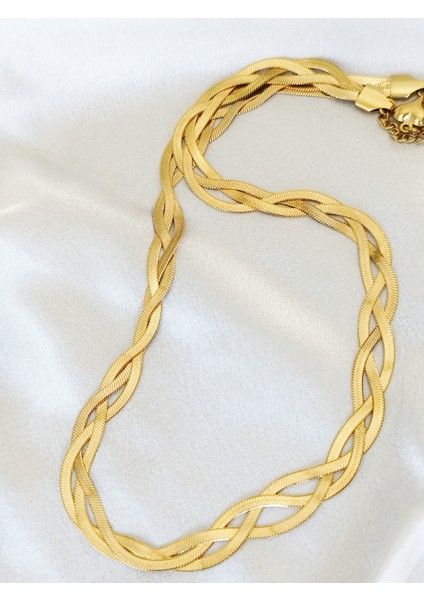 Ladybirdbujiteri Örme Italyan Gold Çelik Kolye fırsatları