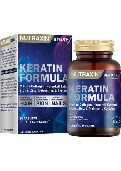 Beauty Keratin Formula 60 Tablet fiyatları