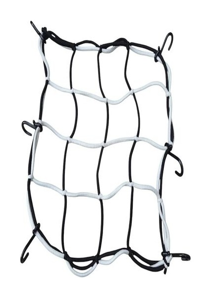 Bağaj Lastiği File 6 Kancalı Siyah-Beyaz 2 Adet Erpilsan Elektronik