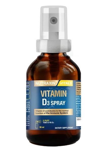 Vitamin D3 1000IU 30 ml Sprey fiyatları