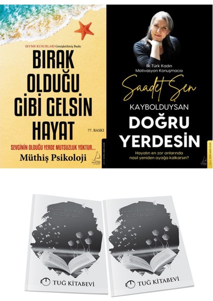 Bırak Olduğu Gibi Gelsin Hayat ve Kaybolduysan Doğru Yerdesin + Hediyeli