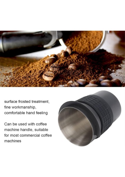 Kahve Dozaj Kabı Paslanmaz Çelik Kahve Dozaj Kabı Kahve Kahve Makinesi Aksesuarları Kokulu Kokulu Kap 58MM (Yurt Dışından) fiyatları