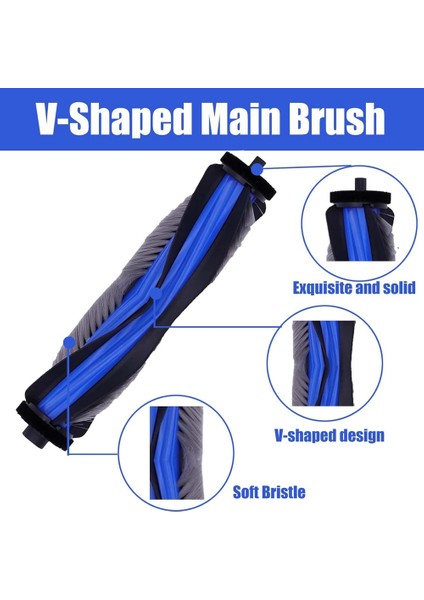 Aksesuarlar Ecovacs Deebot T50 MAX/T50 PRO/T50 OMNI/T50 Pro OMNI/T50 Max Pro Omni Parçaları Için Parçalar (Yurt Dışından) fırsatları