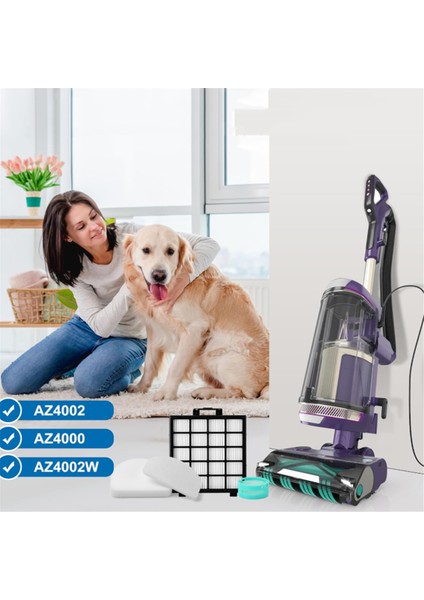 AZ4002 AZ4000 AZ4002W Hepa Filtresi Shark Powerdetect Dik ve Shark Motorlu Lift-Away Ağır Hizmet Vakum Emiş (Yurt Dışından) modelleri