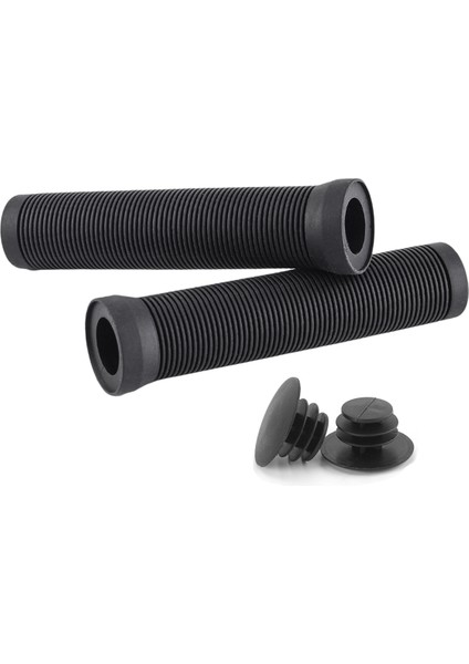 Bisiklet Tutacakları 22MM Yol Bisiklet Tutacağı Kaymaz Şok Emici Gidona Tutacak Çubuğu Ucu Tapası Bisiklet Parçası Siyah (Yurt Dışından)