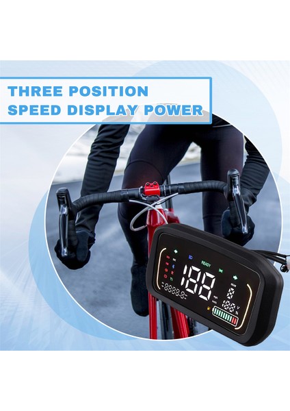 48V/60V/72V Renkli LCD Ekran Metre Kontrol Paneli Ebike Elektrikli Scooter Için (Yurt Dışından) indirimleri