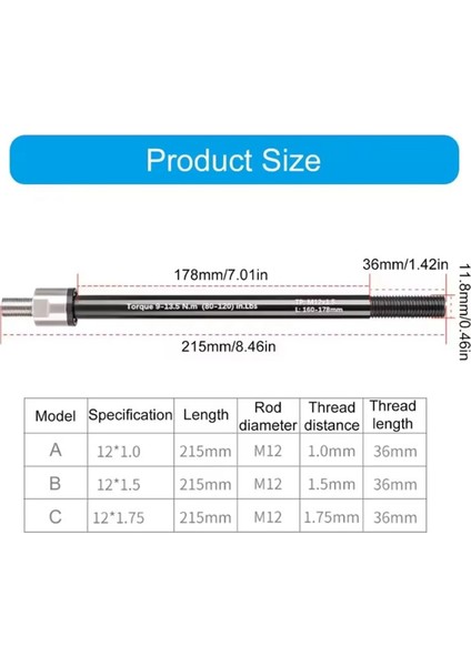 Yol Bisikleti Römork Bağlantısı Thru Axles Adaptörü Ayarlanabilir Thru Axles Adaptörü 12MM Thru Axles Bisiklet Aksesuarları Dayanıklı,a (Yurt Dışından) indirimleri