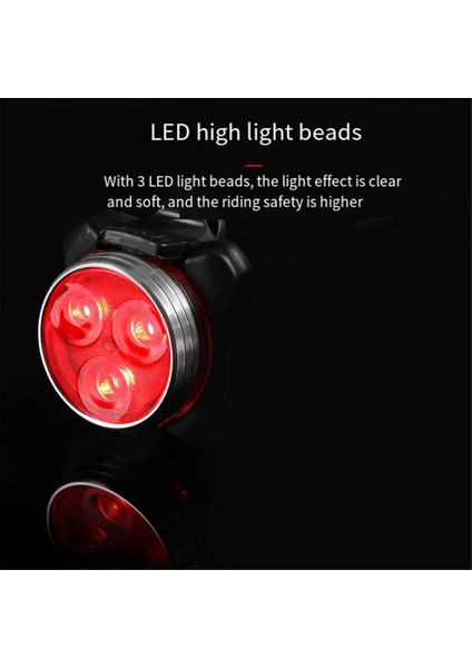 USB Şarjlı Dağ Bisikleti Arka Lambaları Bisiklet Farları Uyarı Lambaları Bisiklet Lambaları (Yurt Dışından) indirimleri