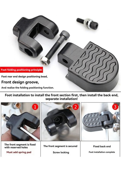 Bisiklet Arka Pedalı Bisiklet Arka Tekerlek Katlanır Pedal Dikey Evrensel Direk Bisiklet Pedalı (Yurt Dışından) modelleri