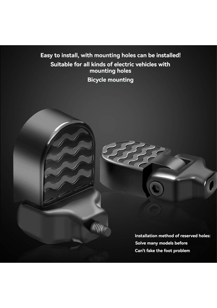 Bisiklet Arka Pedalı Bisiklet Arka Tekerlek Katlanır Pedal Dikey Evrensel Direk Bisiklet Pedalı (Yurt Dışından) fırsatları