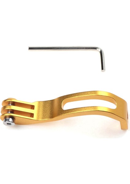 Yukarıya Doğru Bükülen Katlanır Bisiklet Ön Çatal Lamba Braketi Bisiklet Lambası Uzatma Braketi Alüminyum Alaşımlı Uzatma Bağlantı Parçaları Altın (Yurt Dışından)