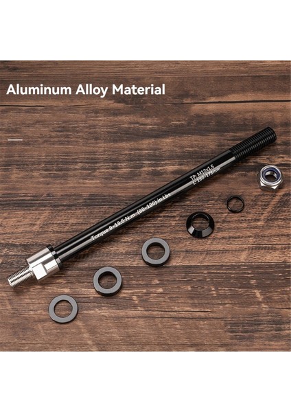 Bisikletler 160-178MM Thru Axles Adaptörü Yüksek Mukavemetli Bisiklet Römork Bağlantısı Thru Axles Adaptörü Parçaları Kolayca Takmak Için P1.5 (Yurt Dışından) fiyatları