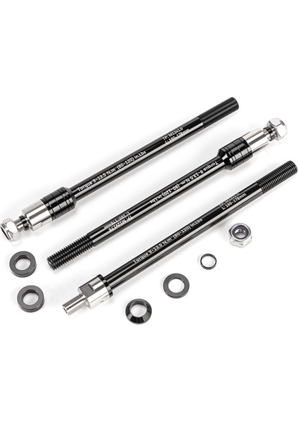 Bisikletler 160-178MM Thru Axles Adaptörü Yüksek Mukavemetli Bisiklet Römork Bağlantısı Thru Axles Adaptörü Parçaları Kolayca Takmak Için P1.5 (Yurt Dışından) modelleri