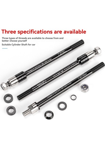 Bisikletler 160-178MM Thru Axles Adaptörü Yüksek Mukavemetli Bisiklet Römork Bağlantısı Thru Axles Adaptörü Parçaları Kolayca Takmak Için P1.5 (Yurt Dışından) fırsatları