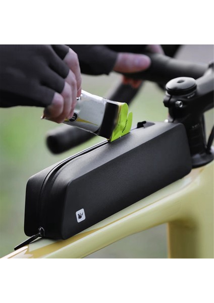 Rhinowalk Bisiklet Çerçeve Çantası Su Geçirmez Bisiklet Ön Boru Çantası Mtb Yol Bisikleti Paketi Aksesuarları Siyah Için Bisiklet Saklama Çantası (Yurt Dışından)