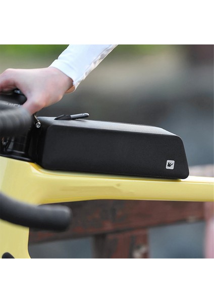 Rhinowalk Bisiklet Çerçeve Çantası Su Geçirmez Bisiklet Ön Boru Çantası Mtb Yol Bisikleti Paketi Aksesuarları Siyah Için Bisiklet Saklama Çantası (Yurt Dışından) fırsatları