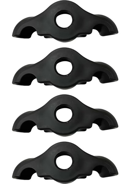 Bisiklet Eğitim Ayak Pedleri Şok Emici Kapalı Alan Bisikleti Snap Rocker Ayak Adaptörleri Akıllı Bisiklet Eğitmeni Için Rocker Ayaklar, B (Yurt Dışından)