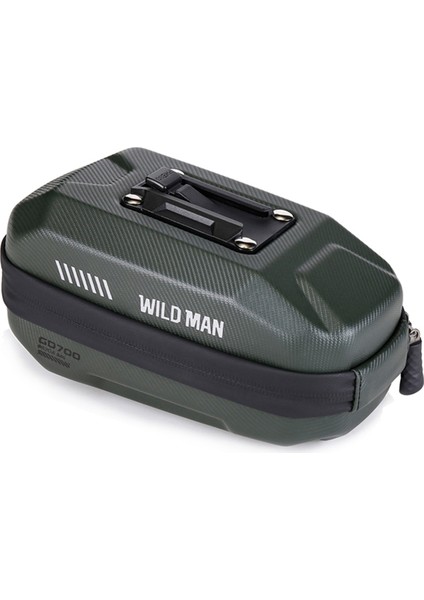 Wıld Man GD700 Su Geçirmez Dağ Bisikleti Kuyruk Çantası - Eva Sert Kabuklu Eyer Çantası Yol Bisikleti ve Bisiklet Ekipmanları Için Ordu Yeşili (Yurt Dışından)