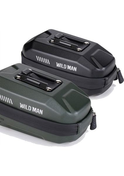 Wıld Man GD700 Su Geçirmez Dağ Bisikleti Kuyruk Çantası - Eva Sert Kabuklu Eyer Çantası Yol Bisikleti ve Bisiklet Ekipmanları Için Ordu Yeşili (Yurt Dışından) modelleri