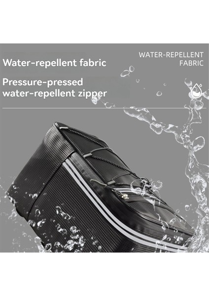 Bisiklet Arka Koltuk Çantası Su Geçirmez Mtb Bisiklet Raf Çantası Büyük Kapasiteli Bagaj Sepeti Bisiklet Seyahat Açık Hava Maceraları Için (Yurt Dışından) modelleri