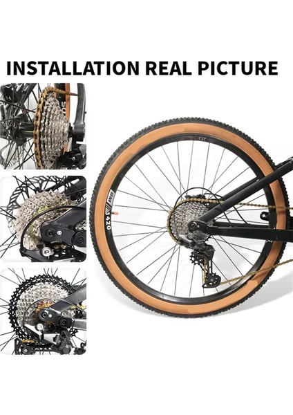 Hızlı Bisiklet Kaseti, Mtb ve Yol Bisikleti Serbest Tekerleği, Dağ Bisikleti Kaseti Volanı, Hg ile Uyumlu, Boyutlar: 40T (Yurt Dışından) modelleri