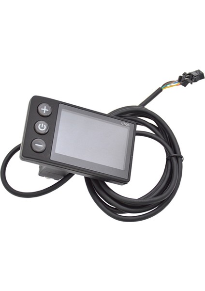 S866 24V/36V/48V Elektrikli Bisiklet Ekranı S866 LCD Ekran Ölçer Ebike Güç Destekli Scooter Kontrol Paneli Gösterge Paneli (Yurt Dışından) modelleri