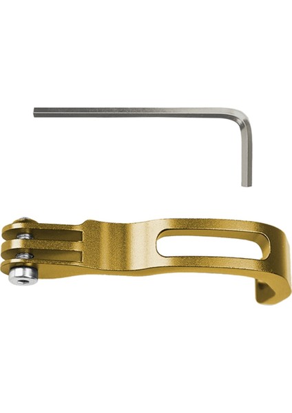 Katlanır Bisiklet Ön Çatal Lamba Braketi Bisiklet Lambası Uzatma Braketi Alüminyum Alaşımlı Uzatma Bağlantı Parçaları Altın (Yurt Dışından)