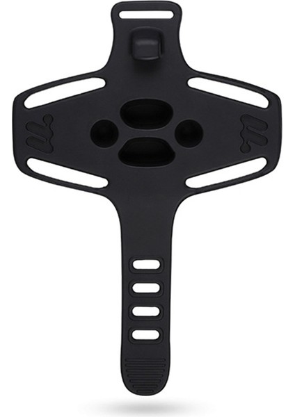 4-6.7 Inç Bisiklet Motosiklet Cep Telefonu Tutucu Braketi Silikon Destek Tüm Telefon Standı Siyah Için Silikon Çekme Tipi (Yurt Dışından)