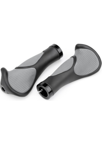 Ergonomik Dağ Gidonu Tutacakları Rahat Bisiklet Gidonu Çift Taraflı Kilitli Kaymaz Gidon (Yurt Dışından)