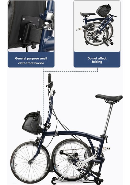 Rhinowalk Küçük Kumaş Bisiklet Ön Çantası Bisiklet Büyük Kapasiteli Katlanır Ön Çanta Çok Işlevli Taşınabilir Katlanır Çanta Siyah (Yurt Dışından) modelleri