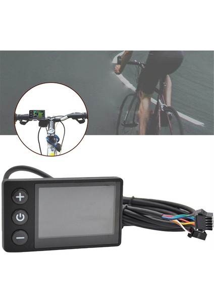 S866 Elektrikli Bisiklet Ekranı 24V/36V/48V Renkli LCD Ekran Metre Sm Ebike Güç Destekli Scooter Kontrol Paneli (Yurt Dışından) modelleri