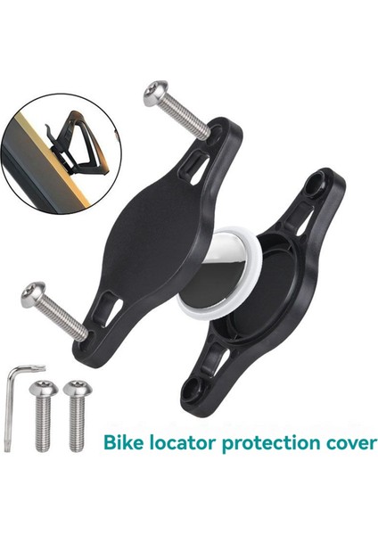 Airtag Bisiklet Montajı Yol Bisikleti Şişe Tutucu Destek Tutucu Dağ Bisikleti Anti-Kayıp Konum Kılıfı (Yurt Dışından) fiyatları