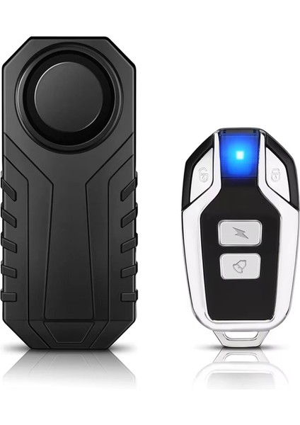 Motosiklet Bisiklet Titreşim Alarmı IP55 Su Geçirmez Bisiklet Alarmı Uzaktan Kumanda Hırsızlık Önleyici Motosiklet Dedektör Alarm Sistemi (Yurt Dışından)