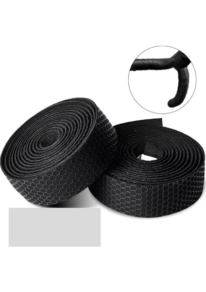 Rahat Gidona Takılan Bant, Yastıklı Pu Bisiklet Sargısı ile Titreşim Önleyici Bisiklet Tutma Bandı, Gelişmiş Bisiklet Kullanımı Için (Yurt Dışından) fiyatları