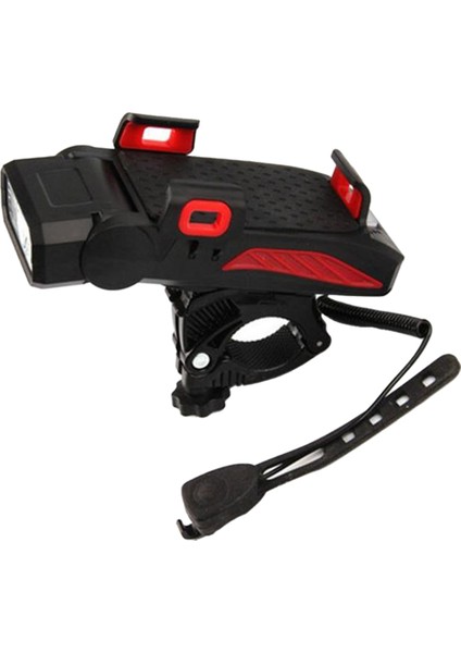 Çok Işlevli Bisiklet Aydınlatma Lambası, Korna Farları, Dağ Bisikleti USB Şarj Işıkları, Sürüş Ekipmanları (Yurt Dışından)