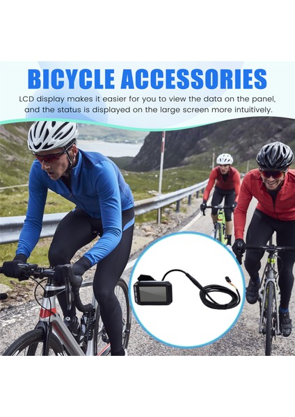 Elektrikli Bisikletler Için Evrensel Su Geçirmez LED Ekran Paneli S600 Ekran Scooter ve Bisiklet Aksesuarları (Yurt Dışından) indirimleri