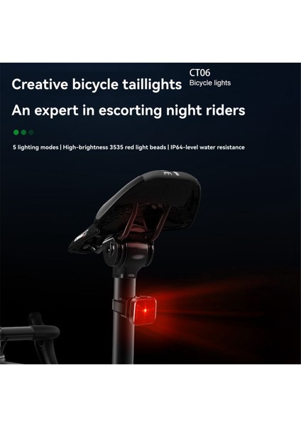 Akıllı Bisiklet Arka Lambası Aralığı Bisiklet Arka Lambası Yol Bisikleti Sele Sele Borusu Arka Lambası (Yurt Dışından) fırsatları