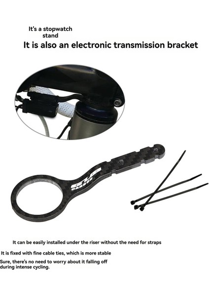 Gub Yol Bisikleti Dağ Bisikleti Karbon Ultralight Bilgisayar Kronometre Hız Ölçer Gövde Montaj Tutucu Garmin Bryton Için (Yurt Dışından) fırsatları