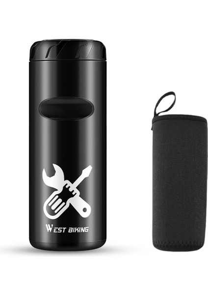 West Bıkıng Taşınabilir Bisiklet Aletleri Kutusu Bisiklet Tamir Aleti Saklama Kapsülü Alet Takımı Su Şişesi Tutucusu Mtb Yol Bisikleti Aksesuarları (Yurt Dışından)