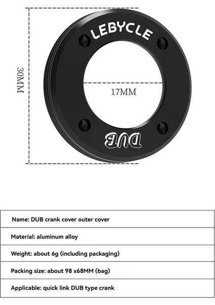 Lebycle Krank Cıvatası Yol Bisikleti Krank Cıvatası Bisiklet Parçaları Sram Nx-Gx-Xx1-Eagle Için (Yurt Dışından) fiyatları