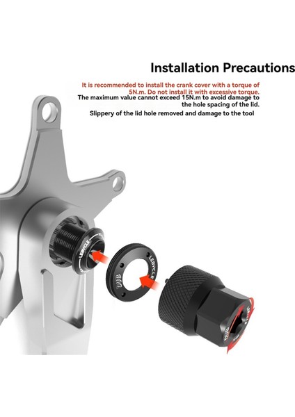 Lebycle Krank Cıvatası Yol Bisikleti Krank Cıvatası Bisiklet Parçaları Sram Nx-Gx-Xx1-Eagle Için (Yurt Dışından) modelleri