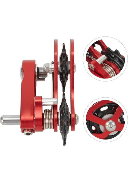 Anti Drop Link Zincir Gergisi Alüminyum Alaşımlı Bisiklet Bisiklet Tek Hızlı Dönüştürücü Yüzer Kasnak Ayar Tekerleği (Yurt Dışından) modelleri