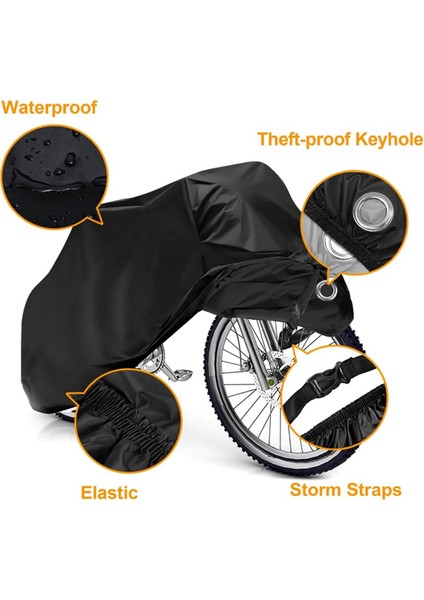 180X60X90CM Bisiklet Kılıfı Açık Hava Depolaması Için - Su Geçirmez, Ağır Hizmet Tipi Koruma Ebike, Dağ, Yol ve Daha Fazlası Için (Yurt Dışından) modelleri