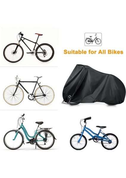 180X60X90CM Bisiklet Kılıfı Açık Hava Depolaması Için - Su Geçirmez, Ağır Hizmet Tipi Koruma Ebike, Dağ, Yol ve Daha Fazlası Için (Yurt Dışından) indirimleri