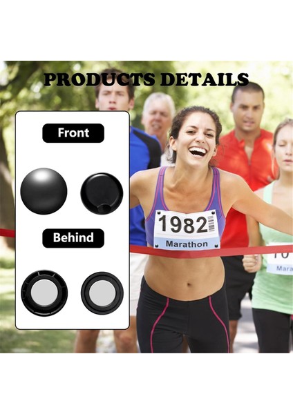 12 Adet Koşu Göğüs Klipsleri Maraton Numarası Tokası Yarış Göğüs Klipsi Koşu Ekipmanını Sabitleme Bağlantı Elemanı Klipsi Numara Tutucu B (Yurt Dışından) modelleri