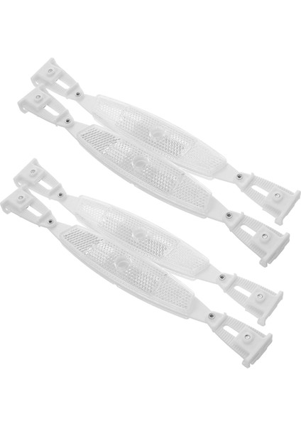 Bisiklet Jant Reflektörleri: 4 Adet Bisiklet Tekerlek Reflektörleri Bisiklet Jant Reflektörleri Bisiklet Güvenlik Uyarı Reflektörü (Yurt Dışından)