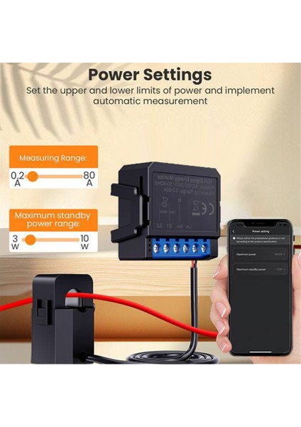 Zigbee Akıllı Enerji Ölçer Kwh Güç Üretimi Tüketimi Çift Yönlü Izleme Ölçer App Uzaktan Kumanda 2 Çete (Yurt Dışından) fırsatları