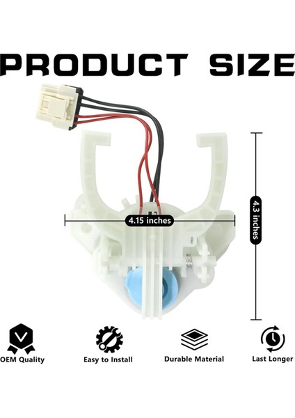 WH03X30517 Çamaşır Makinesi Vites Aktüatörü Çamaşır Makinesiyle Uyumludur AP7014559, WH05X25036, WH05X24435'IN Yerini Alır (Yurt Dışından) fiyatları