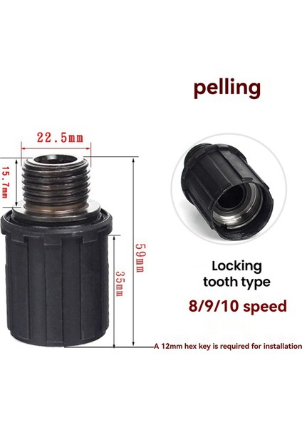 Kilit Diş Tipi Tekerlek Çiçek Tamburu Kulesi Kilit Diş Kulesi Tabanı Bisiklet Sonrası Rulman Kulesi Tabanı Gövde/serbest Göbek Pei-Lin (Yurt Dışından) fiyatları